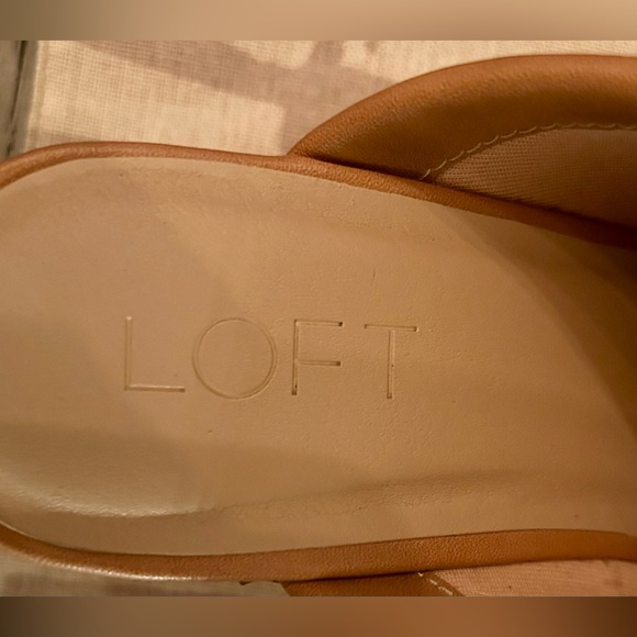 LOFT Leather/Wood Clogs - Picture 9 of 12